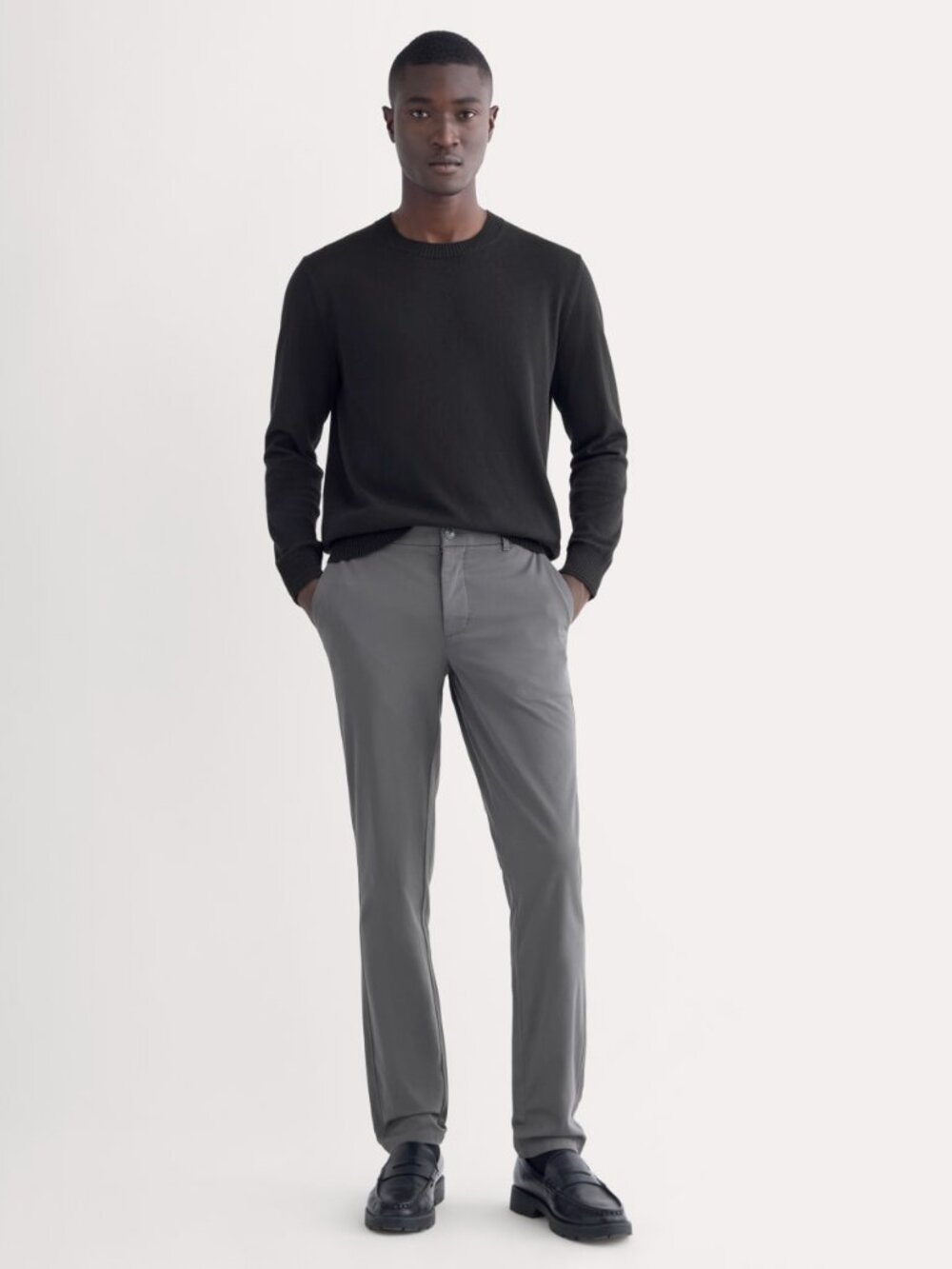 Everlane Men's Performance Chino | Uniform in Slate Grey, Size 32x30